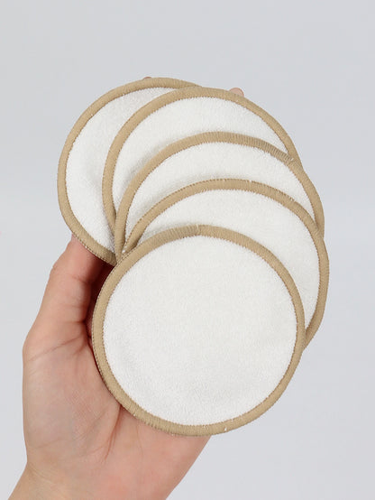 5 Lingettes réutilisables en coton pur